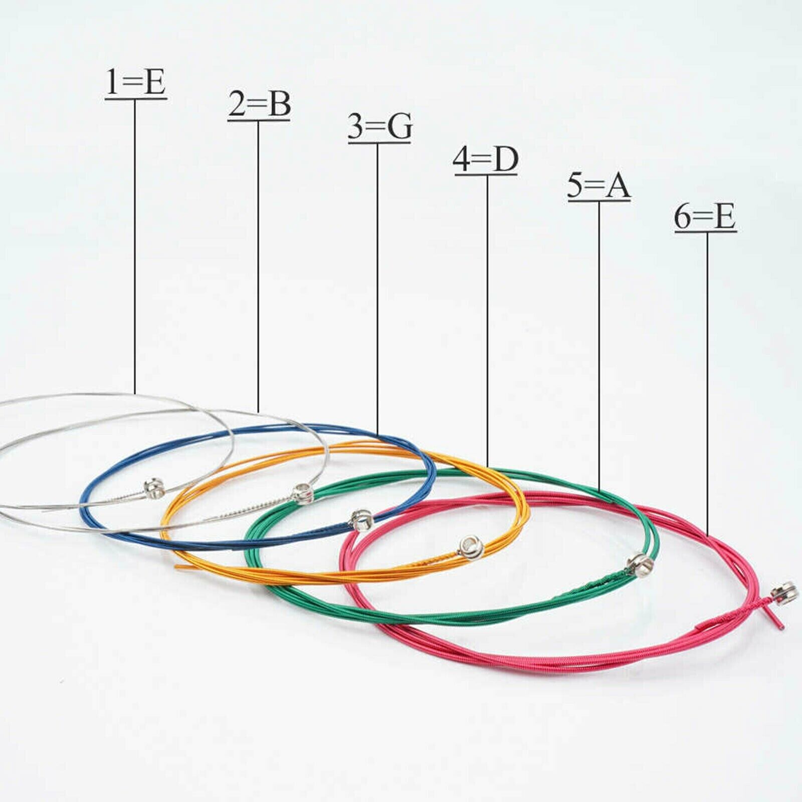 3 Sets of 6 Guitar Strings Replacement Steel String For Acoustic