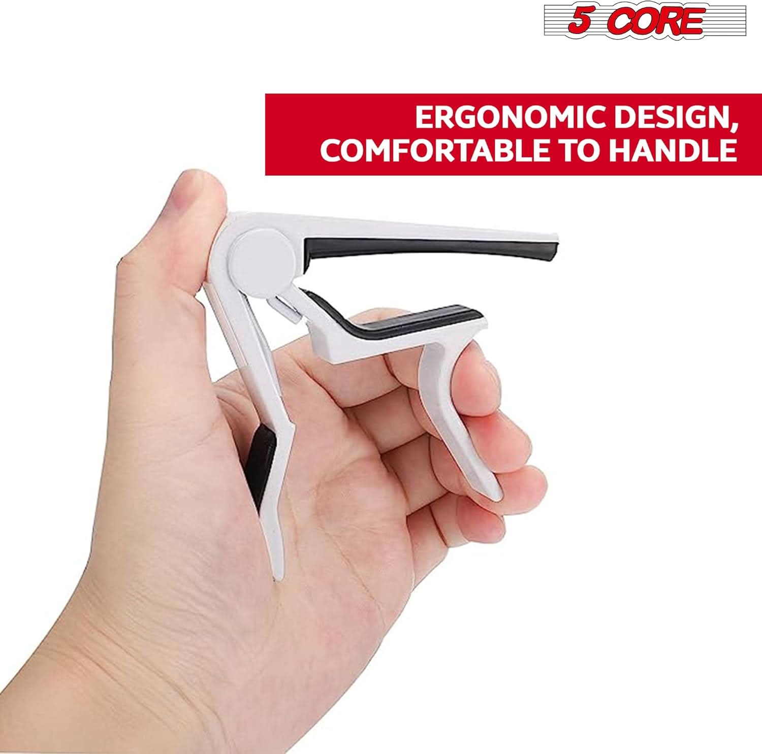 5Core Capo Acoustic Electric Guitar 6 String Kapo Clip For Banjo