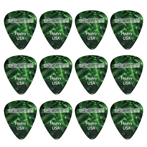 5Core Guitar Picks 0.96mm Celluloid Heavy Gauge Pick - Acoustic