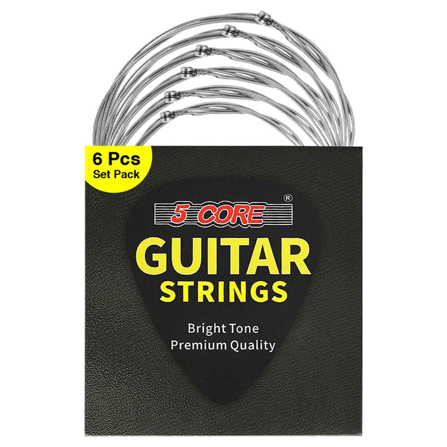 5 Core Electric Guitar Strings for 6 String Guitars Nickel Plated