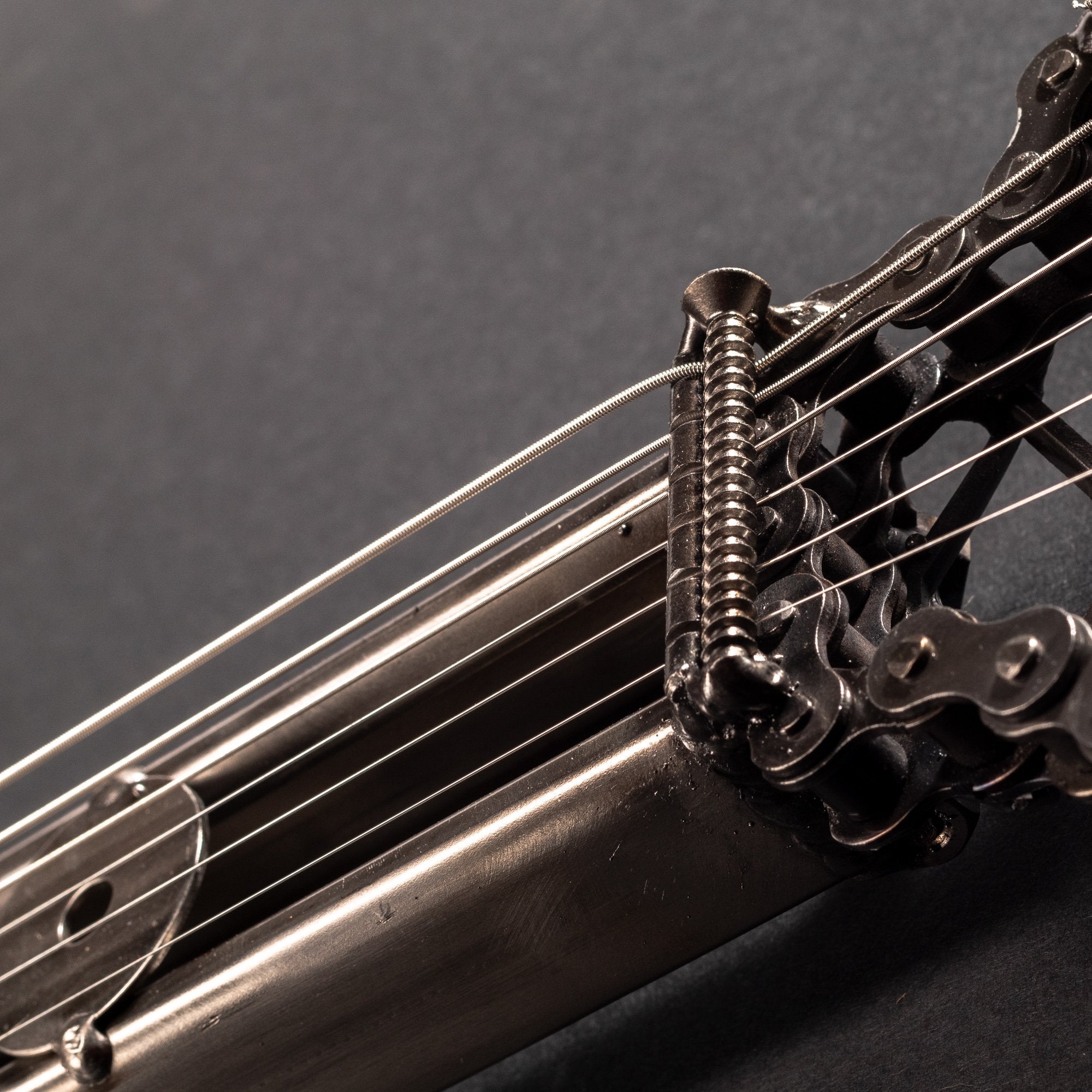 "The Adventurer" Metal Electric Style Guitar Sculpture Heavy Metal