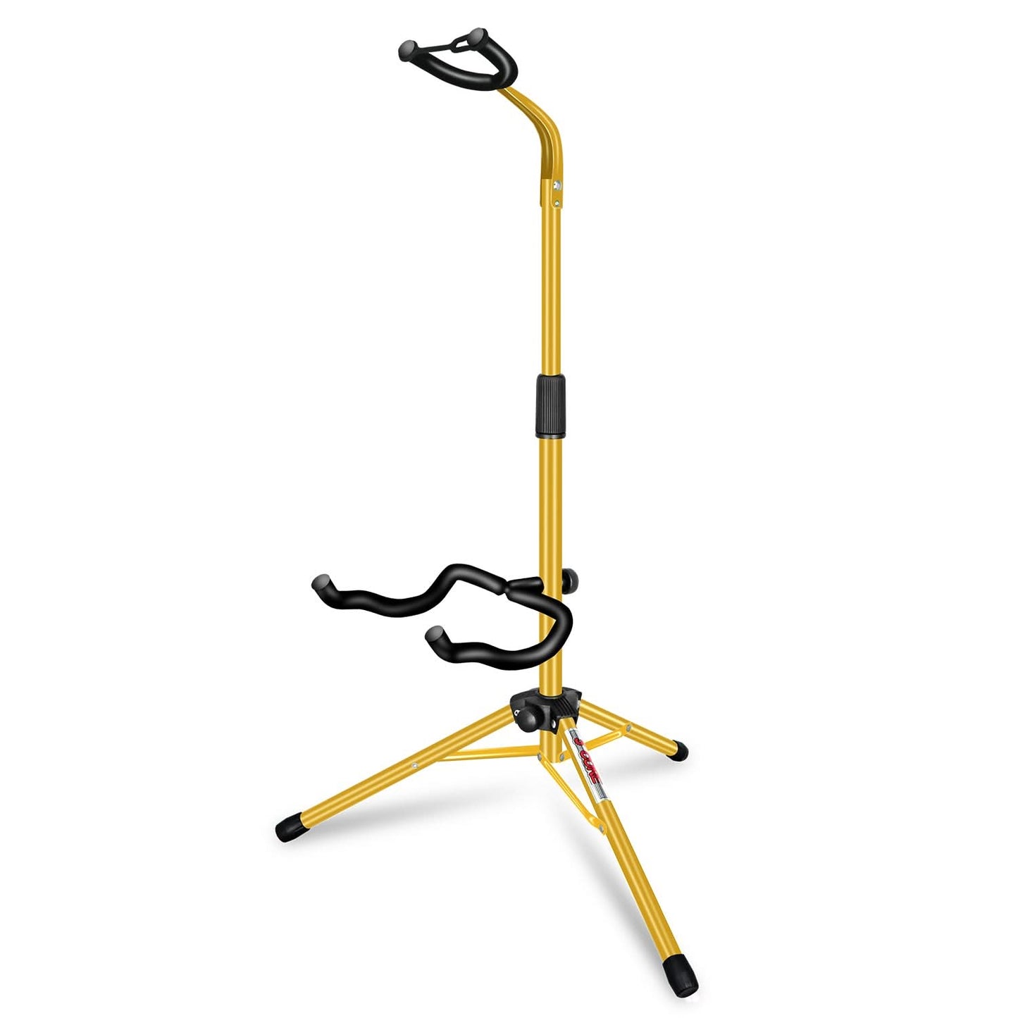 5 Core Guitar Stand Floor Adjustable Heavy Duty w Neck Holder for