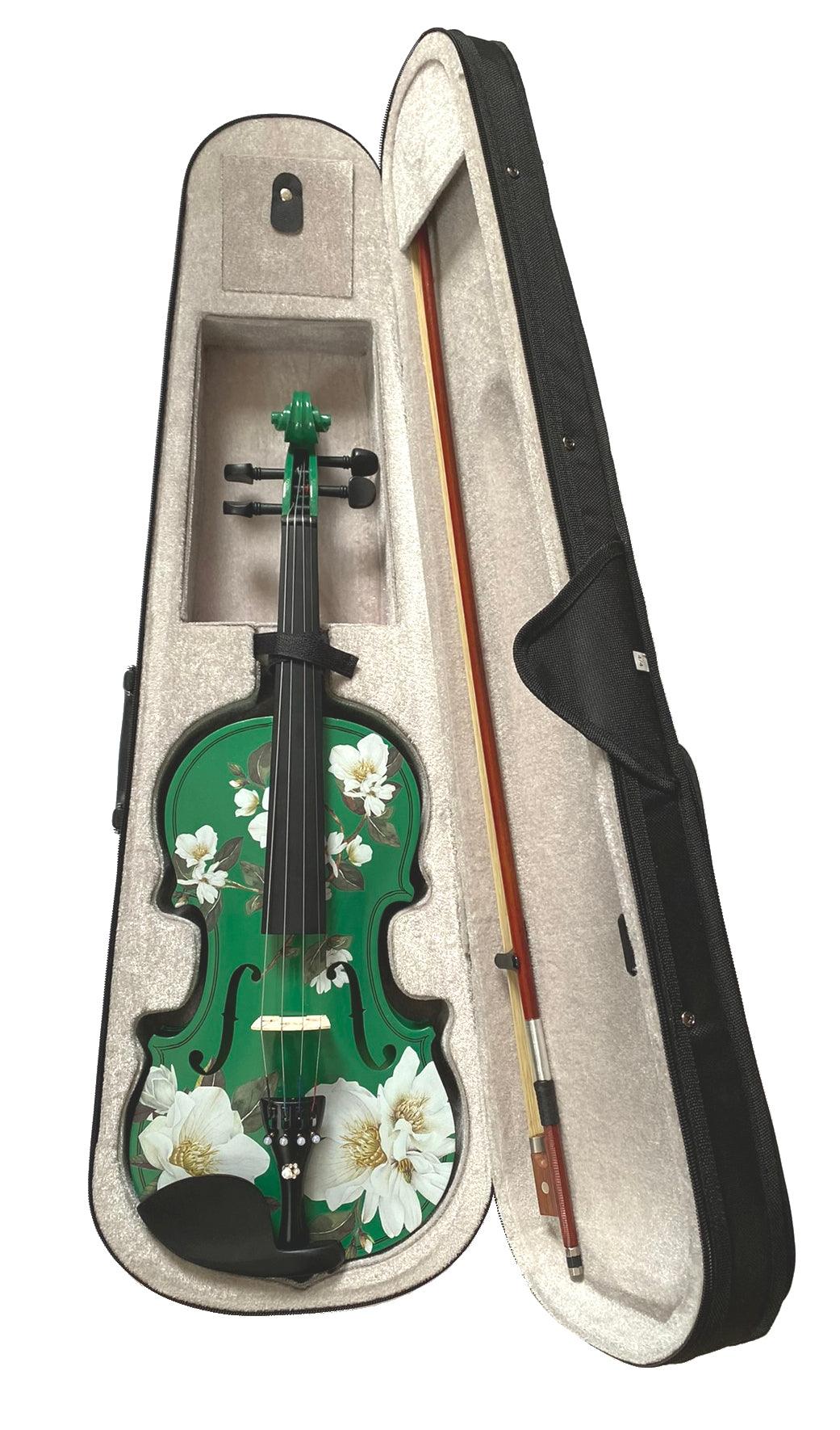 Magnolia Heaven Emerald Green Violin Outfit